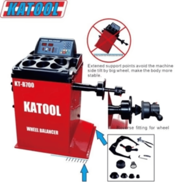 Katool Tire Changer KT-T810 & Wheel Balancer KT-B700 Combo - Image 6