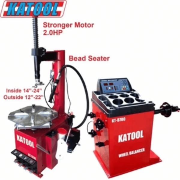 Katool Tire Changer KT-T810 & Wheel Balancer KT-B700 Combo - Image 10