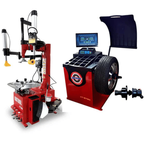 Katool KT-T830 Tire Changer & Wheel Balancer KT-B750 Combo - Image 2