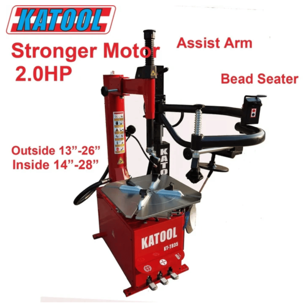 Katool Tire Changer KT-T835 & Wheel Balancer KT-B700 Combo - Image 5