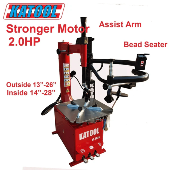 Katool Tire Changer KT-T835 & Wheel Balancer KT-B760 Combo - Image 3