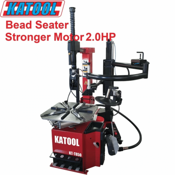 Katool KT-T850 Tilt-Arm Wheel Clamp Tire Changer Machine - Image 6