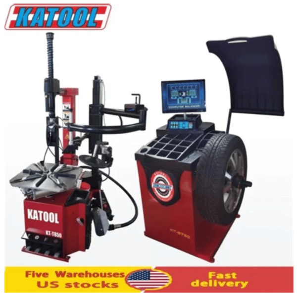 Katool Tire Changer KT-T850 & Wheel Balancer KT-B750 Combo - Image 6
