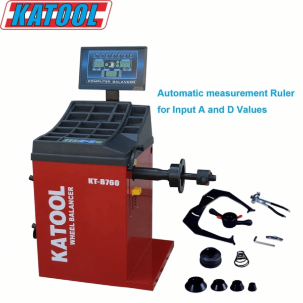 Katool Tire Changer KT-T850 & Wheel Balancer KT-B760 Combo - Image 4