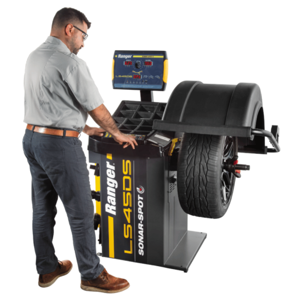 Ranger LS45DS Sonar 3D Laser-Spot™ Wheel Balancer / Includes Flange Press Plate / 208-240V