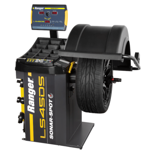 Ranger LS45DS Sonar 3D Laser-Spot™ Wheel Balancer / Includes Flange Press Plate / 208-240V - Image 2