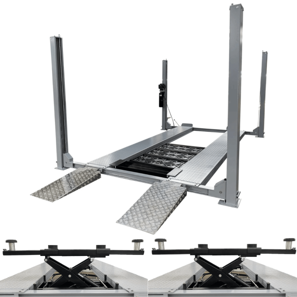 Triumph NSS-11 (Truck Combo) 11,000 lb 4 Post Automotive Lift with Jacks - Image 2
