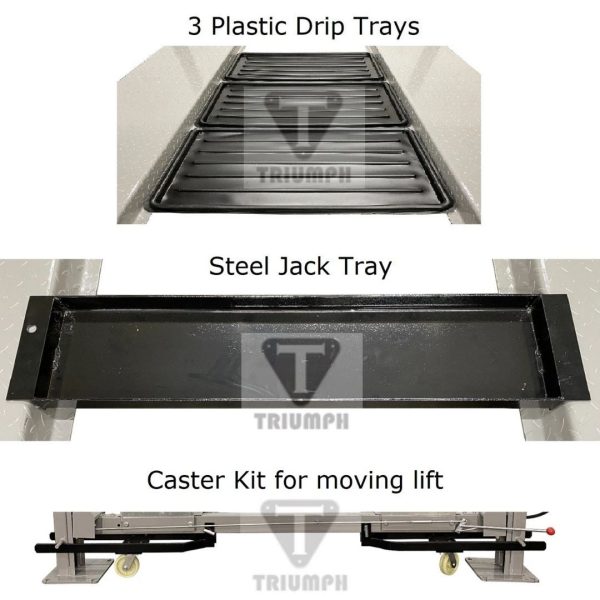 Triumph NSS-8 X1 8,000 lb (Lift Gate Delivery) 4 Post Car Lift - Image 8