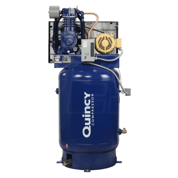 Quincy P2103DS12VCB20 QT Pro 10-HP 120-Gallon Two-Stage Air Compressor (208V 3-Phase)
