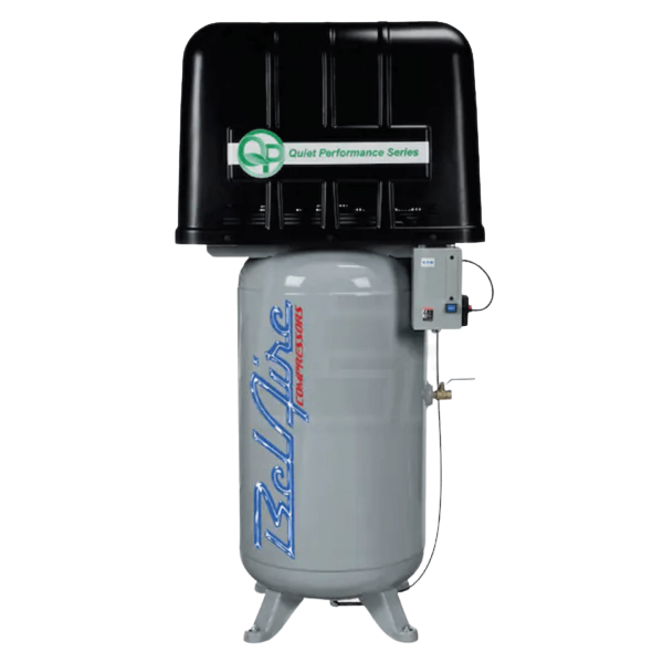 BelAire QP338VLE 7.5-HP 80-Gallon Two-Stage Quiet Performance Air Compressor (208-230V 3-Phase)