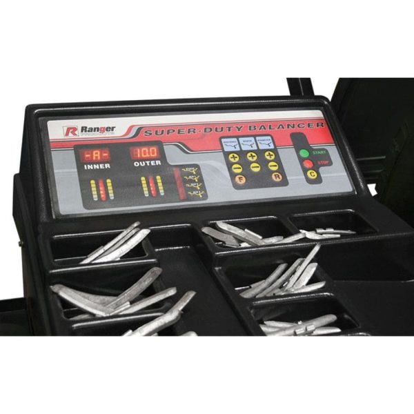 Ranger RB24T Truck Wheel Balancer / Complete with Deluxe Adapter Kit and Quick-Chuck - Image 5