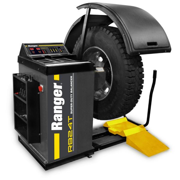 Ranger RB24T Truck Wheel Balancer / Complete with Deluxe Adapter Kit and Quick-Chuck