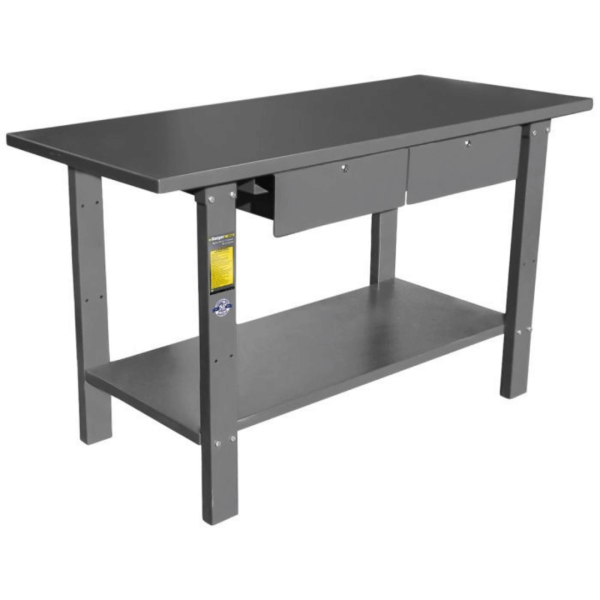 Ranger RWB-2D 1-Shelf, 2-Drawer Heavy-Duty Work Bench