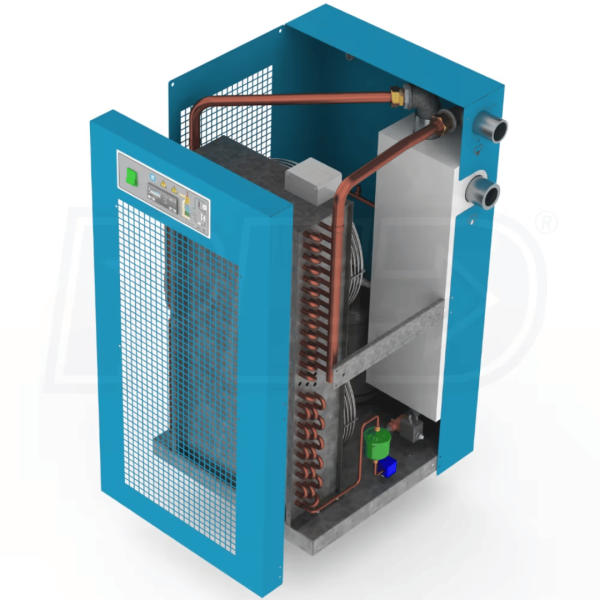 SCHULZ SMH-100-UP - 1-1/4" High Temperature Non-Cycling Refrigerated Air Dryer (113 CFM) 115V-1 Phase - Image 2