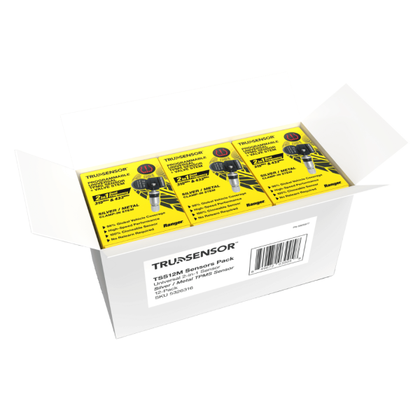 Ranger TruSensor Universal 2 In 1 Sensors / 315MHz & 433MHz / Silver Metal - 12 Sensors