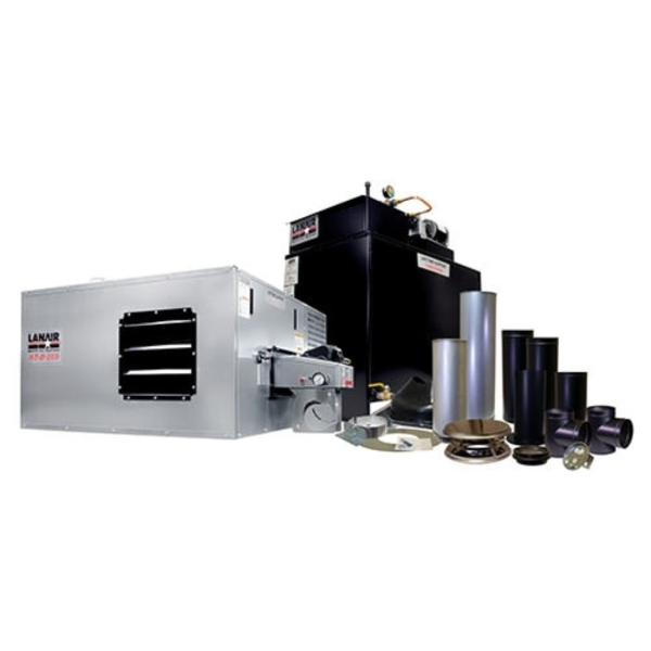 LANAIR XTD300 Waste Oil Heater Value Package 1