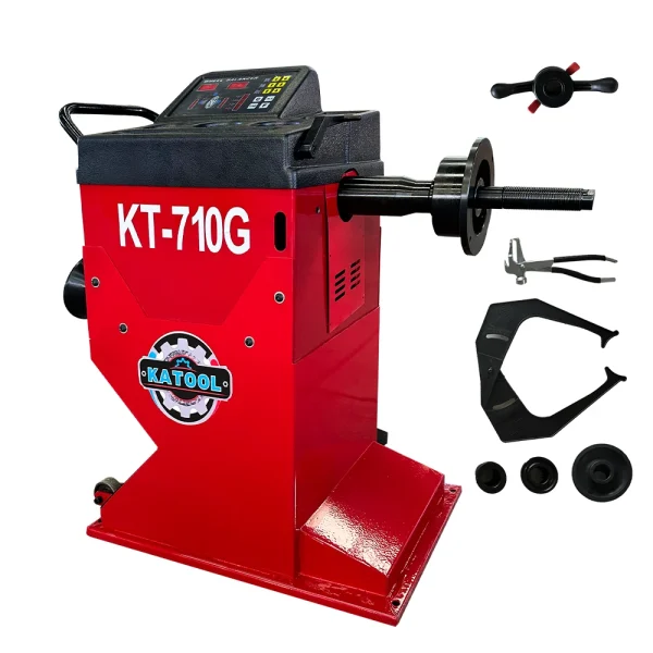 Motooltech Manual KT-710G Wheel Balancer KATOOL Tires Repair Machines - Image 11