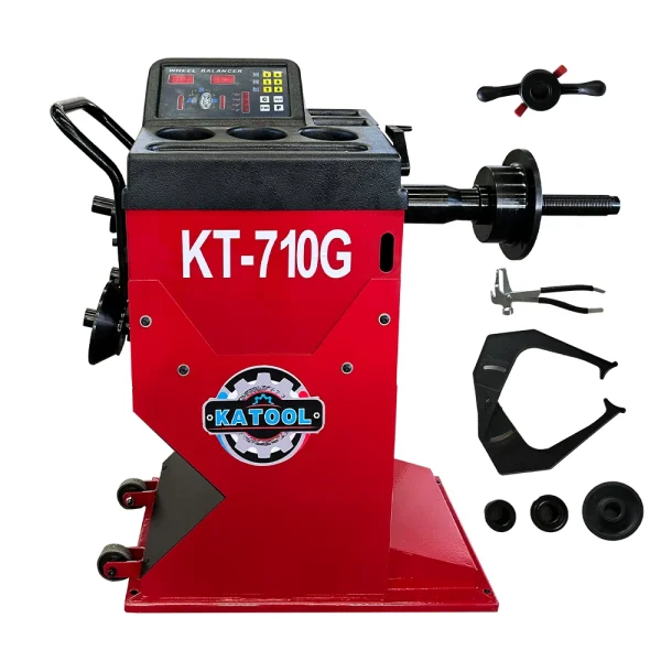 Motooltech Manual KT-710G Wheel Balancer KATOOL Tires Repair Machines - Image 10