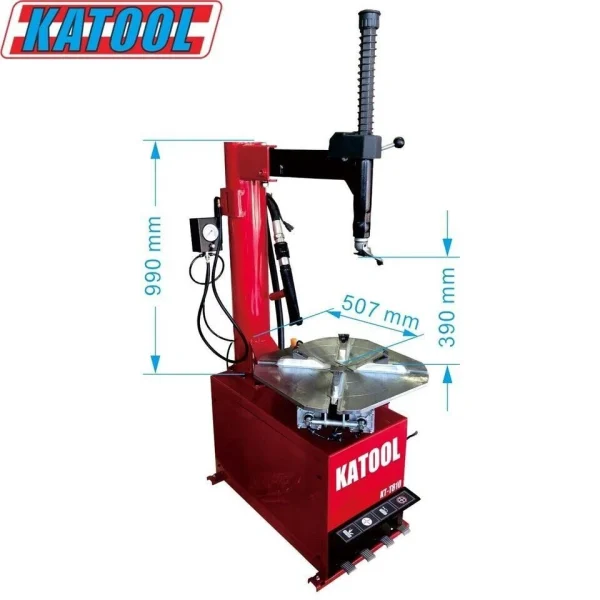 Motooltech KT-T810 Tire Changer Tire Repair Machine with Bead Blaster KATOOL - Image 5