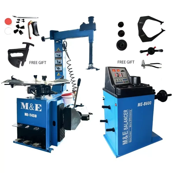 Motooltech ME-T450/B600 Tire Changer & Wheel Balancer Combo Machine Shop Tools - Image 3