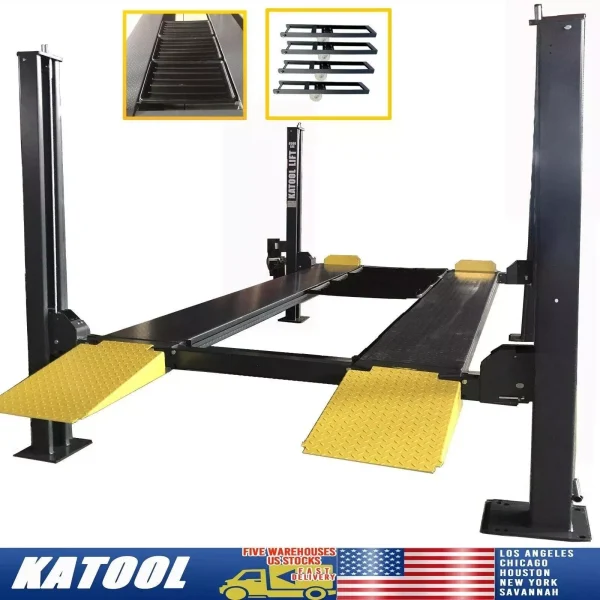 Motooltech KT-4H850 8500Lbs 4 Post Auto Parking Garage Lift