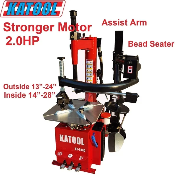 Motooltech KT-T835/KT-B760 Tire Changer & Wheel Balancer Garage Shop Equipment - Image 5