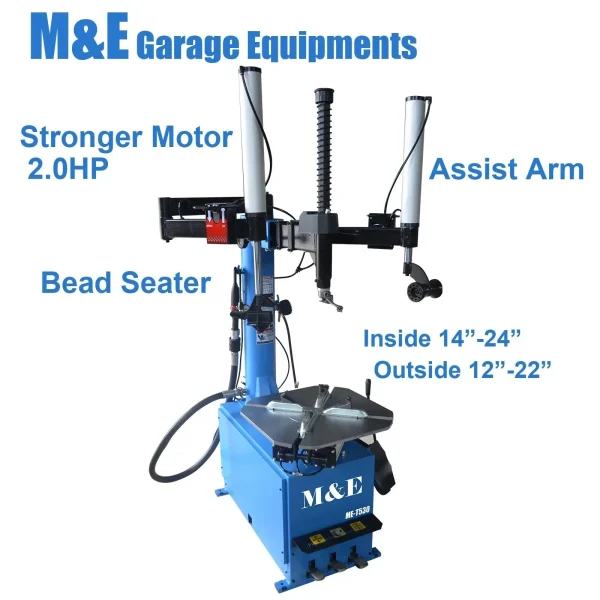Motooltech ME-T530/ME-B650 Tire Changer & Wheel Balancer Tire Repair Machine - Image 4